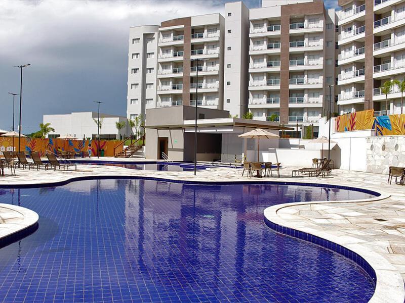 Lagoa Eco Towers Resort Caldas Novas Exterior foto